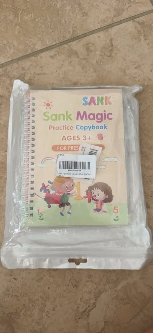 Sank Magic Practice Copybook Ages 3
